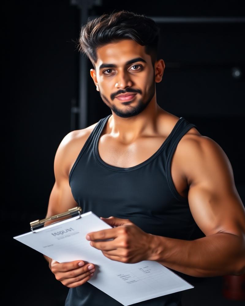 Rohan Singh, personal trainer at FitCore Fitness Studio